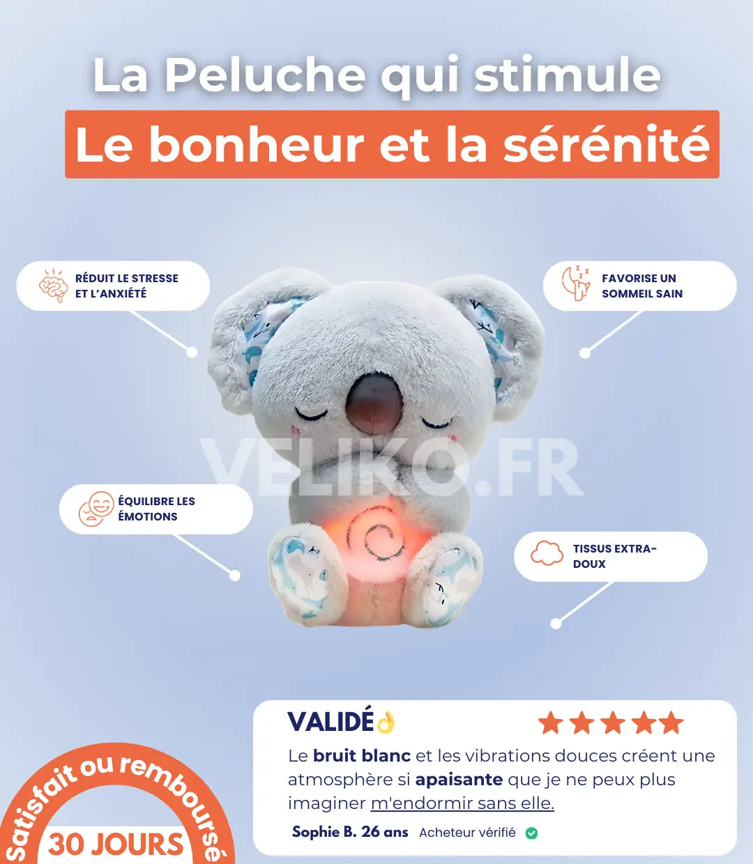 Ma Peluche Apaisante Veliko